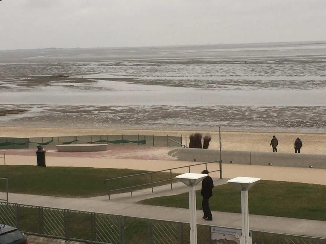 Meeresbrandung, Ferienwohnung 26 Cuxhaven Luaran gambar